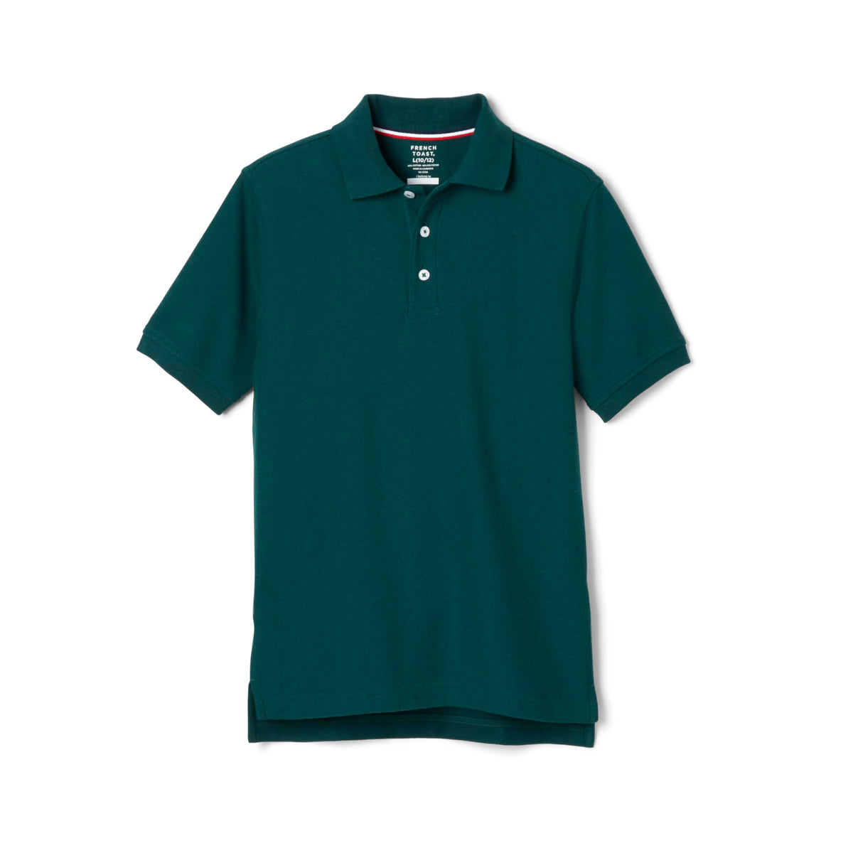 French Toast Kids' Pique Polo (Standard & Husky) | Uniform polo top for boys and girls; Offered in Standard and Husky size ranges