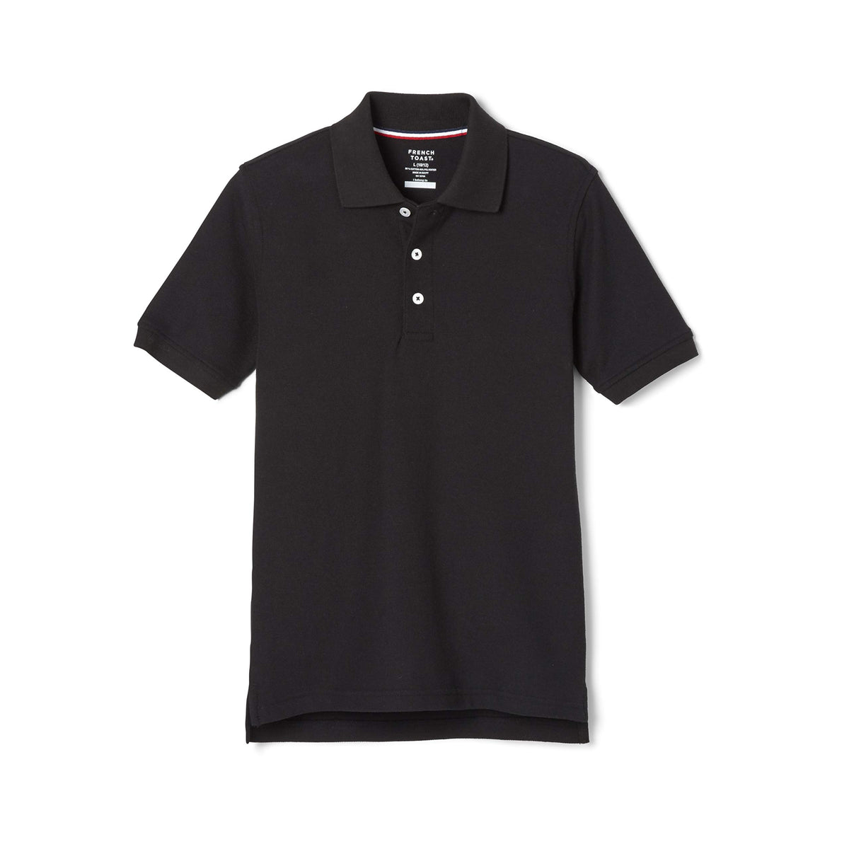 French Toast Kids' Pique Polo (Standard & Husky) | Uniform polo top for boys and girls; Offered in Standard and Husky size ranges