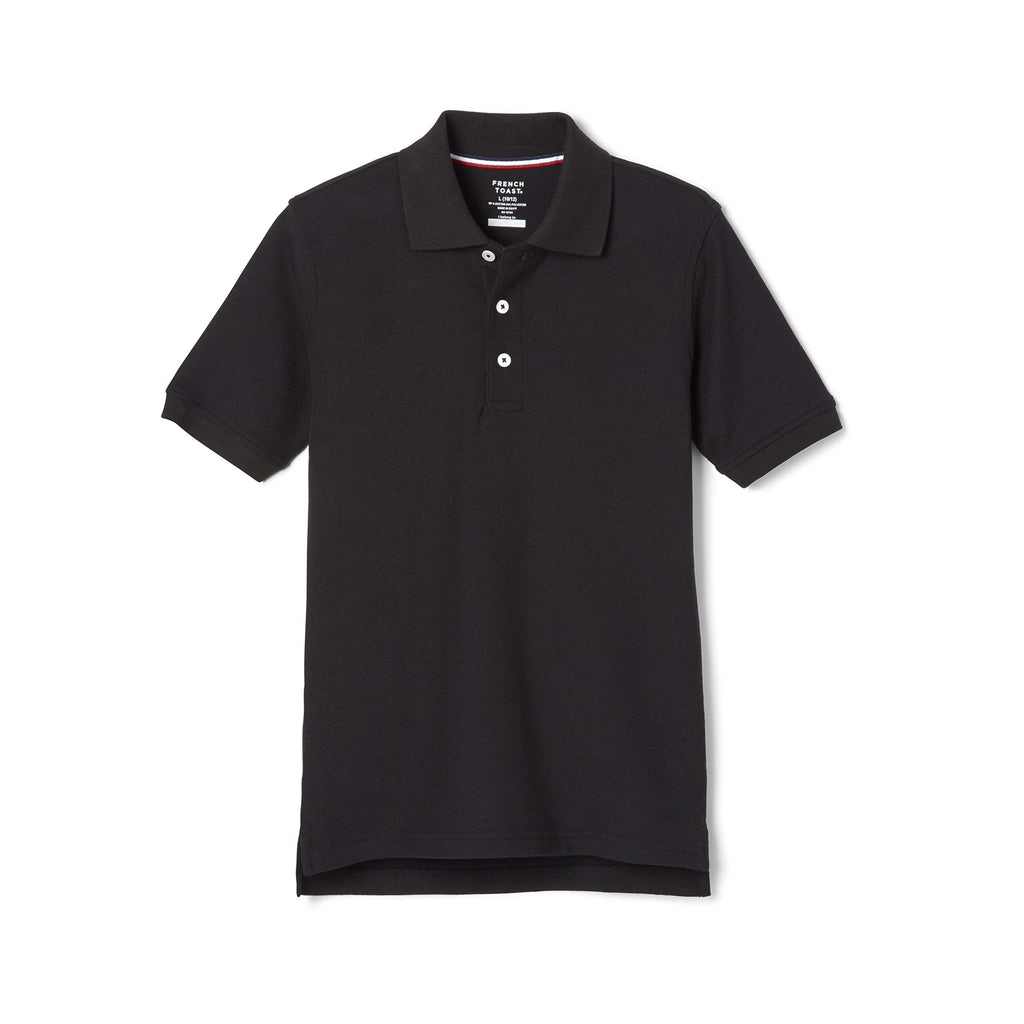 French Toast Kids' Pique Polo (Standard & Husky) | Uniform polo top for boys and girls; Offered in Standard and Husky size ranges
