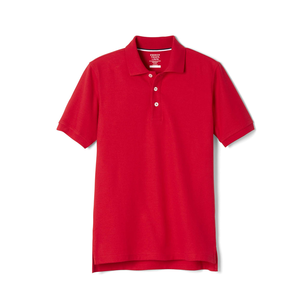 French Toast Kids' Pique Polo (Standard & Husky) | Uniform polo top for boys and girls; Offered in Standard and Husky size ranges